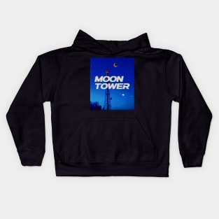 Moon Tower logo shirt Kids Hoodie